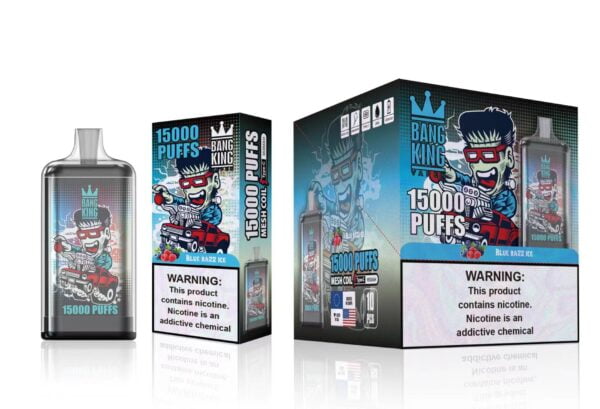 Bang King 15000 Puffs 0% 2% 3% 5% Никотиновая перезаряжаемая одноразовая вейп оптом - BackVape - 3