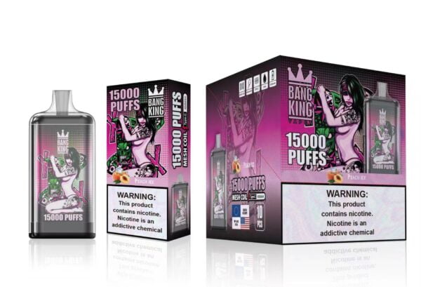 Bang King 15000 Puffs 0% 2% 3% 5% Никотиновая перезаряжаемая одноразовая вейп оптом - BackVape - 8