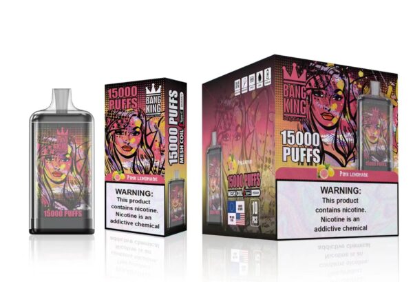 Bang King 15000 Puffs 0% 2% 3% 5% Никотиновая перезаряжаемая одноразовая вейп оптом - BackVape - 10
