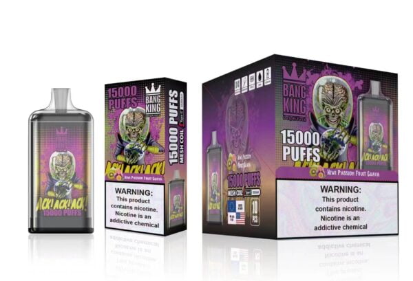 Bang King 15000 Puffs 0% 2% 3% 5% Никотиновая перезаряжаемая одноразовая вейп оптом - BackVape - 19