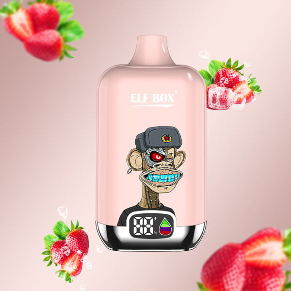 ELF-laatikko digitaalinen 12000 puffaa 0% 2% 3% 5% Nikotiini LED-näyttö Kertakäyttöinen Vape Tukkumyynti - BackVape - 5