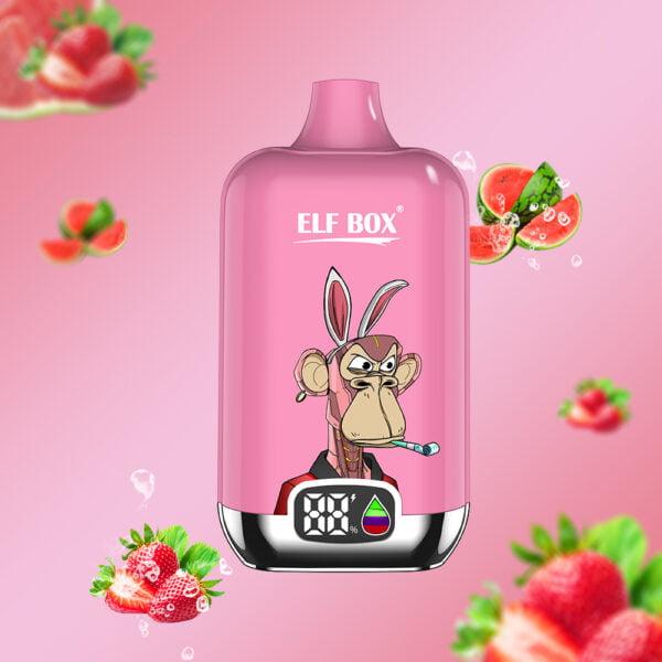 ELF-laatikko digitaalinen 12000 puffaa 0% 2% 3% 5% Nikotiini LED-näyttö Kertakäyttöinen Vape Tukkumyynti - BackVape - 4