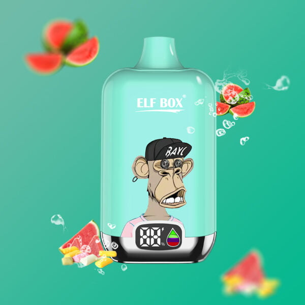ELF-laatikko digitaalinen 12000 puffaa 0% 2% 3% 5% Nikotiini LED-näyttö Kertakäyttöinen Vape Tukkumyynti - BackVape - 3