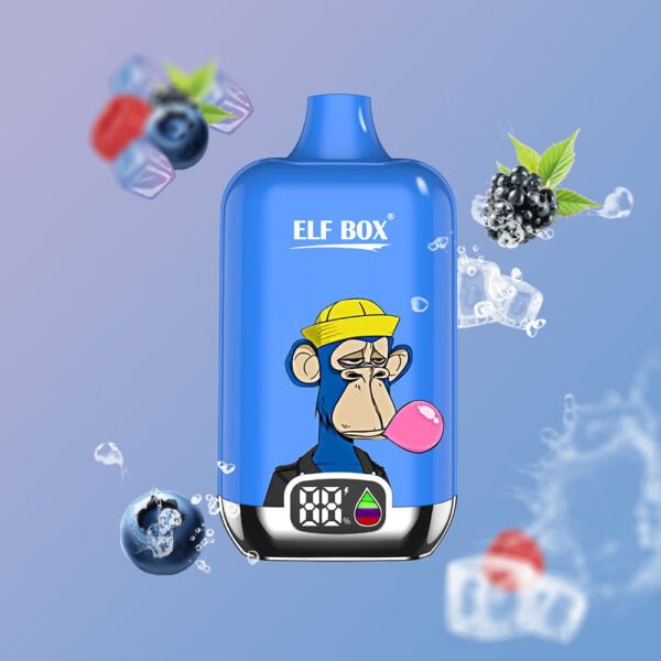 ELF-laatikko digitaalinen 12000 puffaa 0% 2% 3% 5% Nikotiini LED-näyttö Kertakäyttöinen Vape Tukkumyynti - BackVape - 14