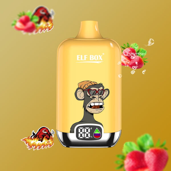 ELF-laatikko digitaalinen 12000 puffaa 0% 2% 3% 5% Nikotiini LED-näyttö Kertakäyttöinen Vape Tukkumyynti - BackVape - 6