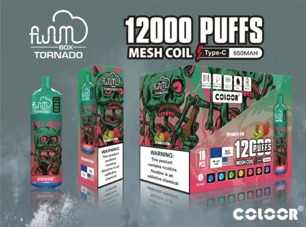 FLUUM BOX 12000 šlukov 0% 2% 3% 5% Nikotínové dobíjacie jednorazové stojany na perá na e-cigarety Veľkoobchod s e-cigaretami - BackVape - 10
