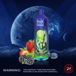 RandM Tornado 9000 Rookwolken 0% 2% 3% 5% Nicotine Wegwerp Vape Groothandel - BackVape - 14