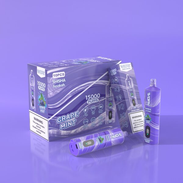 Narghilè VOPK shisha 15000 PUFFS 0% 2% 3% 5% Vape monouso alla nicotina all'ingrosso - BackVape - 7