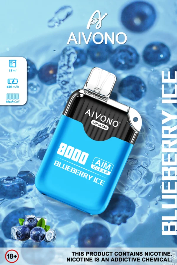 AIVONO AIM CLEAR 8000 Puffs 0% 2% 5% Low Nicotine Rechargeable Disposable Vapes Pen Bulk Buy Wholesale - BackVape - 11