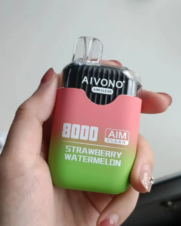 AIVONO AIM CLEAR 8000 Puffs 0% 2% 5% Low Nicotine Rechargeable Disposable Vapes Pen Bulk Buy Wholesale - BackVape - 1