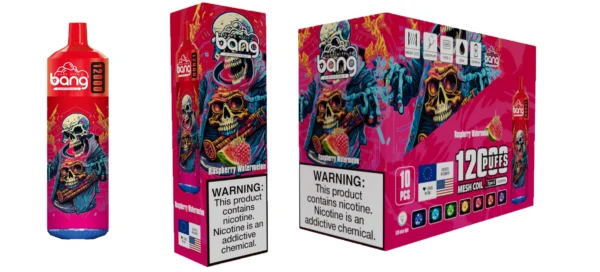 Bang 12000 Puffs 0% 2% 3% 5% Genopladelige engangsvapes med lav nikotinindhold Pen Bulk Køb Engros - BackVape - 6