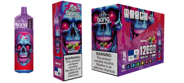 Bang 12000 Puffs 0% 2% 3% 5% Genopladelige engangsvapes med lav nikotinindhold Pen Bulk Køb Engros - BackVape - 8