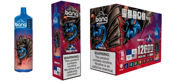 Bang 12000 Puffs 0% 2% 3% 5% Genopladelige engangsvapes med lav nikotinindhold Pen Bulk Køb Engros - BackVape - 13