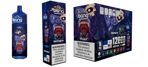 Bang 12000 Puffs 0% 2% 3% 5% Genopladelige engangsvapes med lav nikotinindhold Pen Bulk Køb Engros - BackVape - 14