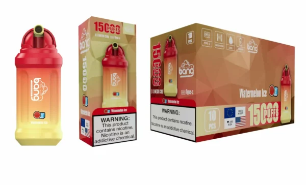 Bang 15000 Puffs 0% 2% 3% 5% Stylo vape jetable rechargeable à faible teneur en nicotine en vrac Acheter en gros - BackVape - 2