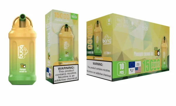 Bang 15000 Puffs 0% 2% 3% 5% Stylo vape jetable rechargeable à faible teneur en nicotine en vrac Acheter en gros - BackVape - 12