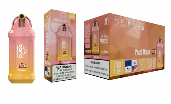 Bang 15000 Puffs 0% 2% 3% 5% Stylo vape jetable rechargeable à faible teneur en nicotine en vrac Acheter en gros - BackVape - 13