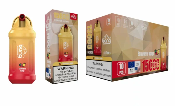 Bang 15000 Puffs 0% 2% 3% 5% Stylo vape jetable rechargeable à faible teneur en nicotine en vrac Acheter en gros - BackVape - 6