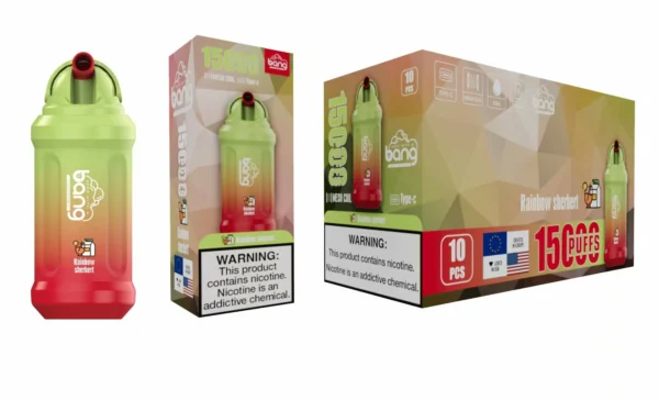 Bang 15000 Puffs 0% 2% 3% 5% Stylo vape jetable rechargeable à faible teneur en nicotine en vrac Acheter en gros - BackVape - 7
