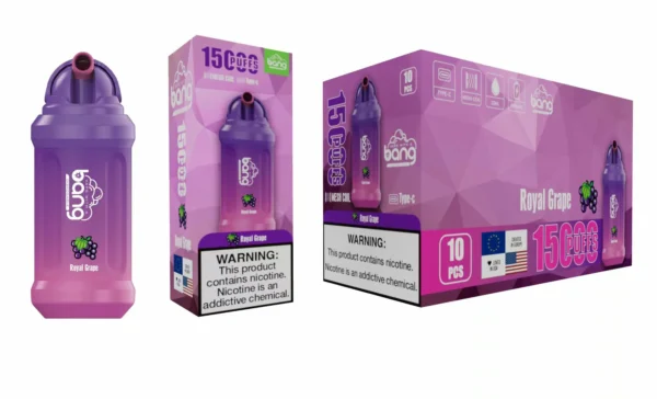 Bang 15000 Puffs 0% 2% 3% 5% Stylo vape jetable rechargeable à faible teneur en nicotine en vrac Acheter en gros - BackVape - 8