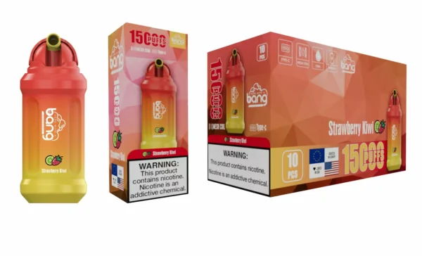 Bang 15000 Puffs 0% 2% 3% 5% Stylo vape jetable rechargeable à faible teneur en nicotine en vrac Acheter en gros - BackVape - 10