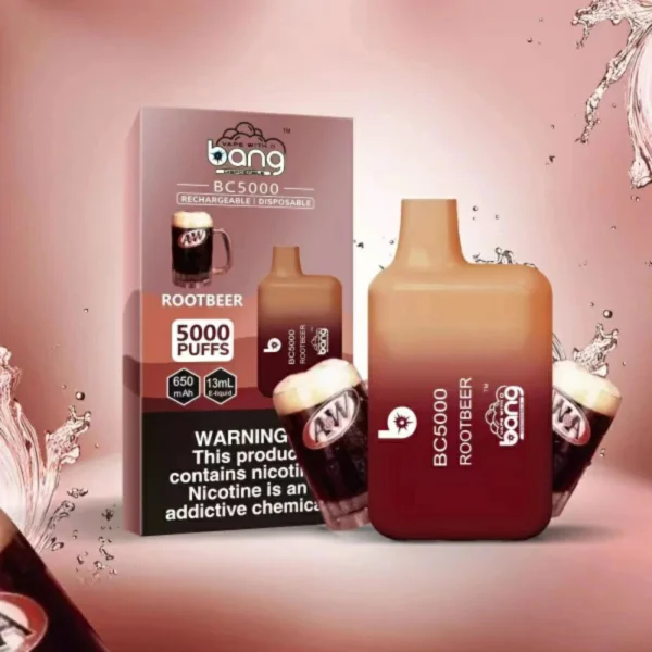 Bang BC 5000 Puffs 0% 2% 3% 5% Genopladelige engangsvapes med lav nikotinindhold Pen Bulk Køb Engros - BackVape - 2