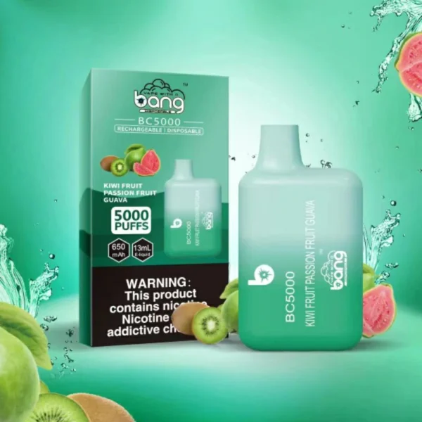 Bang BC 5000 Puffs 0% 2% 3% 5% Genopladelige engangsvapes med lavt nikotinindhold Pen Bulk Køb Engros - BackVape - 4