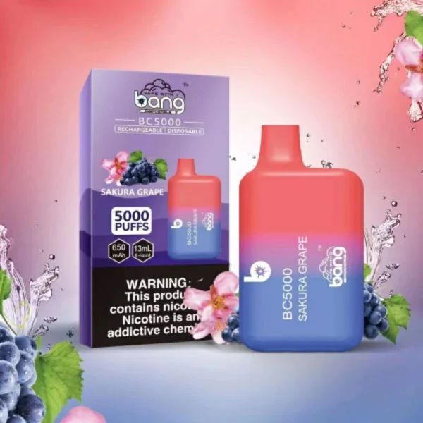 Bang BC 5000 Puffs 0% 2% 3% 5% Genopladelige engangsvapes med lav nikotinindhold Pen Bulk Køb Engros - BackVape - 7
