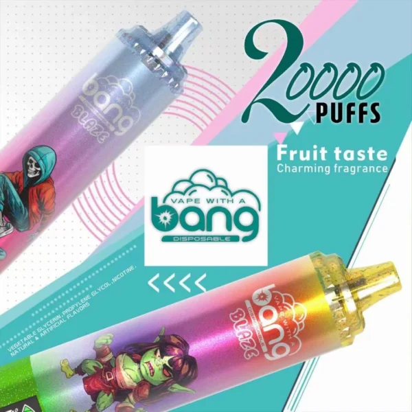 Bang Blaze 20000 Puffs 0% 2% 3% 5% Low Nicotina Vapes Pen vrac Cumpărați cu ridicata - BackVape - 1