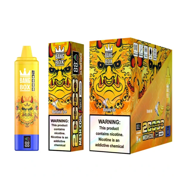 Bang Box 20000 Puffs 0% 2% 3% 5% Low Nicotine Rechargeable Bulk Buy Disposable Vape Pen Wholesale - BackVape - 4