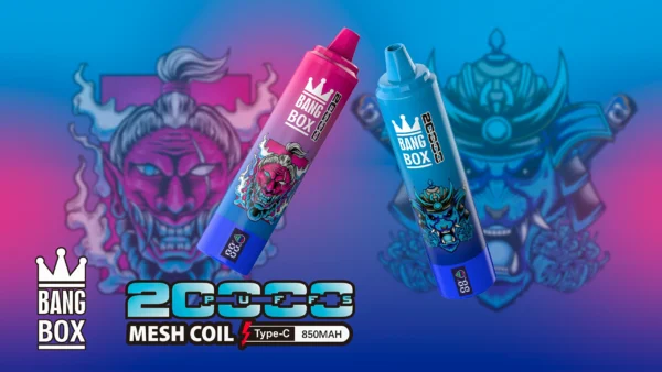 Bang Box 20000 Puffs 0% 2% 3% 5% Low Nicotine Rechargeable Bulk Buy Disposable Vape Pen Wholesale - BackVape - 1