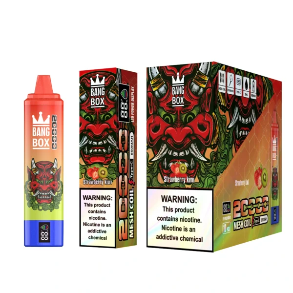 Bang Box 20000 Puffs 0% 2% 3% 5% Low Nicotine Rechargeable Bulk Buy Disposable Vape Pen Wholesale - BackVape - 5