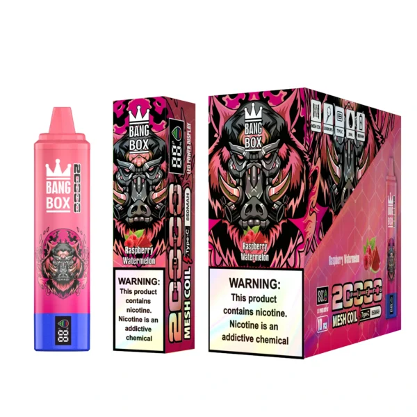 Bang Box 20000 Puffs 0% 2% 3% 5% Low Nicotine Rechargeable Bulk Buy Disposable Vape Pen Wholesale - BackVape - 2
