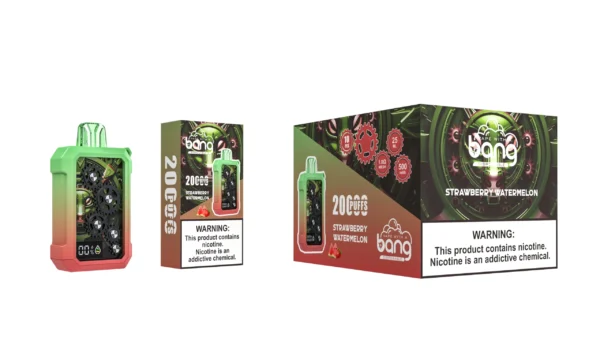 Bang Gear Tick Tock 20000 Puffar 0% 2% 3% 5% Uppladdningsbara engångsvapes med låg nikotinhalt Penna Bulk Köp Partihandel - BackVape - 5