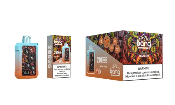 Bang Gear Tick Tock 20000 Puffar 0% 2% 3% 5% Uppladdningsbara engångsvapes med låg nikotinhalt Penna Bulk Köp Partihandel - BackVape - 10