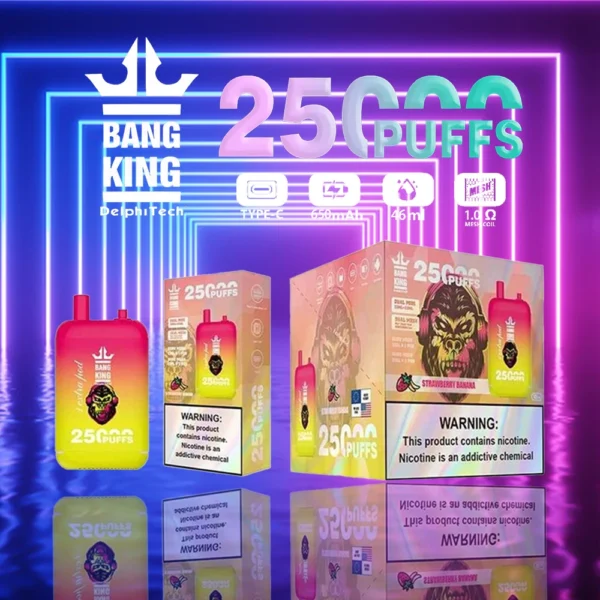 Bang King 25000 Puffs Dual Pods 0% 2% 3% 5% Vapes desechables recargables con bajo contenido de nicotina Pluma Compra a granel al por mayor - BackVape - 9