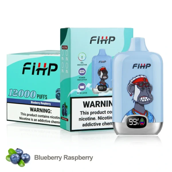 FIHP 12000 Puffs 2% 5% Stylo à vape jetable rechargeable à faible teneur en nicotine Acheter en gros - BackVape - 11