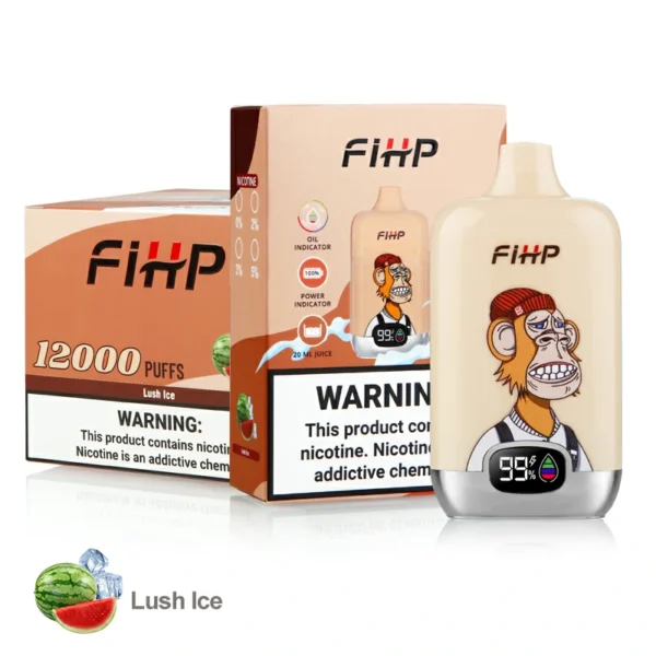 FIHP 12000 Puffs 2% 5% Stylo vapes jetable rechargeable à faible teneur en nicotine Acheter en gros - BackVape - 2