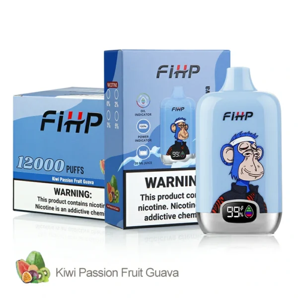 FIHP 12000 Puffs 2% 5% Stylo vape jetable rechargeable à faible teneur en nicotine Acheter en gros - BackVape - 3