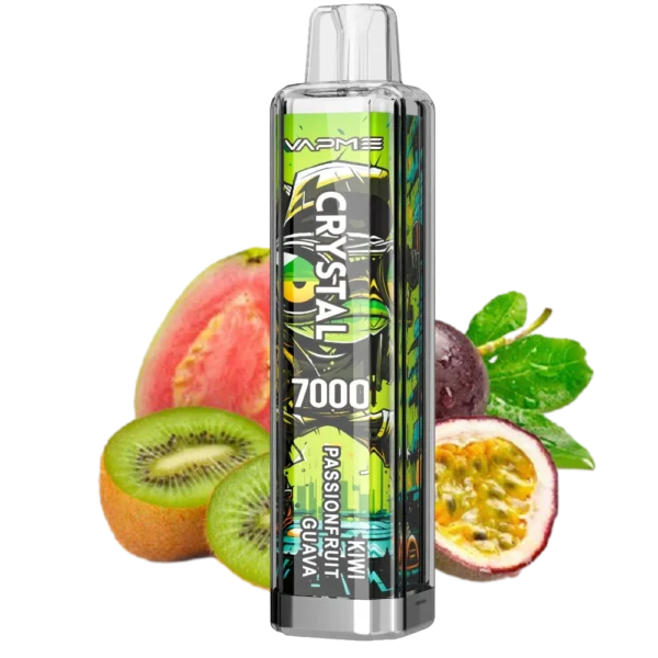 Vapme Crystal 7000 Puffs 2% 5% Nikotin wiederaufladbare Einweg-Vapes Großkauf Großhandel - BackVape - 5