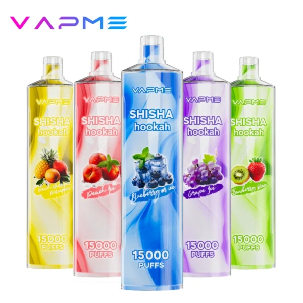 Vapme Shisha Szisza 15000 Zaciągnięć 0% 2% Nikotyna Akumulatory Jednorazowe Vapes Luzem kup hurtowo - BackVape - 13