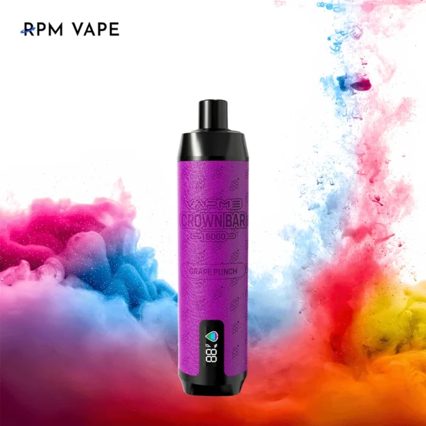 Vapme Crown Bar 18000 PRO MAX 2% 5% Nikotyna 18000 zaciągnięć Akumulatorowe jednorazowe waporyzatory Kup hurtowo - BackVape - 8