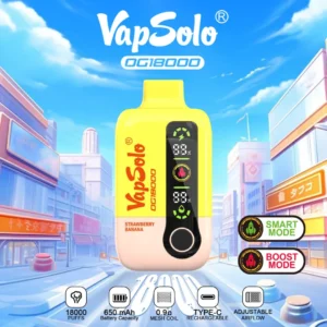 Vapsolo DG 18000 Puffs 2% 5% Перезаряжаемая одноразовая ручка для электронных сигарет с низким содержанием никотина, оптовая покупка оптом - BackVape - 8