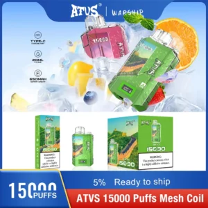 Atvs 15000 Puffs 5% Baixa Nicotina Recarregável Vapes Canetas Descartáveis ​​Comprar Atacado - BackVape - 17
