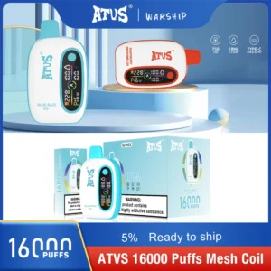 Atvs 16000 Puffs 2% 5% Stylo à vape jetable rechargeable à faible teneur en nicotine Acheter en gros - BackVape - 18