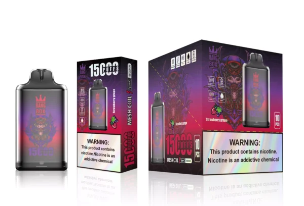 Bang Box S1 15000 Puffs 0% 2% 3% 5% Nikotinarm, wiederaufladbar, Einweg-Vapes, Pen, Großpackung, Großhandel kaufen – BackVape – 2