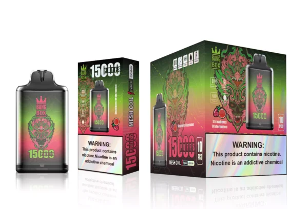 Bang Box S1 15000 Puffs 0% 2% 3% 5% Nikotinarme, wiederaufladbare Einweg-Vapes, Stifte, Großpackung kaufen – BackVape – 10