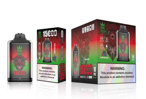 Bang Box S1 15000 Puffs 0% 2% 3% 5% Nikotinarm, wiederaufladbar, Einweg-Vapes, Pen, Großpackung, Großhandel kaufen – BackVape – 9