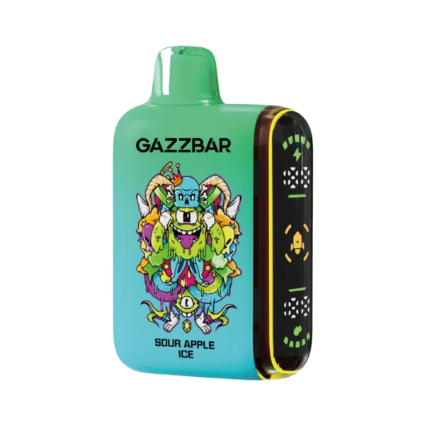 Gazzbar Rocket 20000 Puffs Dual Mesh 2% 5% Светодиодный дисплей Перезаряжаемые одноразовые ручки для электронных сигарет с низким содержанием никотина Купить оптом - BackVape - 3