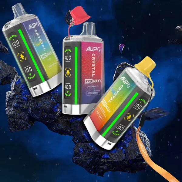 AUPO 15000 Puffs PRO MAX Crystal Dual Mesh 2% Low Nicotina Reincarable Vapes Pen vrac Cumpărați cu ridicata - BackVape - 1